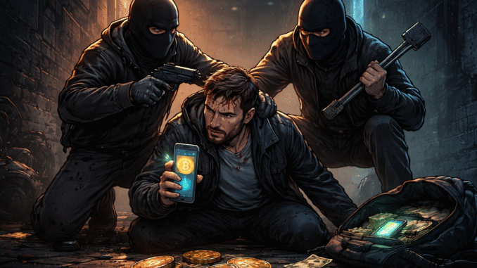 Violent crypto crimes escalate data