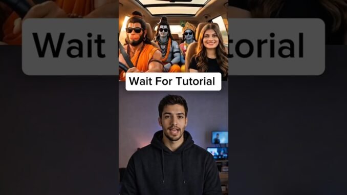 Viral AI Car Driving Video Tutorial! 🚗✨ #Shorts #AI #Gemini