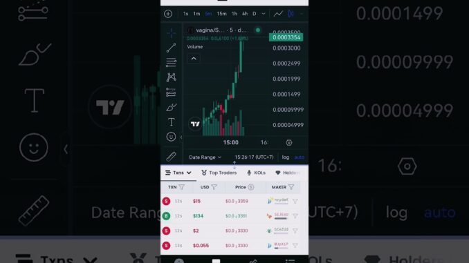 Want to make a profit of 200,000%? Come here #trading #dexscreener #tradewiz