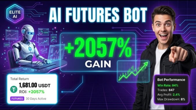We made the BEST Trading ROBOT (+2057% GAIN) binance trading bot | binance Ai trading bot results