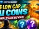 Whales Are Buying These 3 Low-Cap AI Coins (Big Move Coming?)