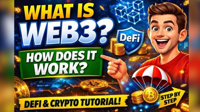 What Is Web3 And How Does It Work For Beginners | DeFi Crypto Explained For Beginners Step By Step