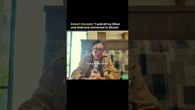 Why Robert Kiyosaki Just DUMPED Everything for Bitcoin! 📉#Bitcoin #RobertKiyosaki #CryptoNews