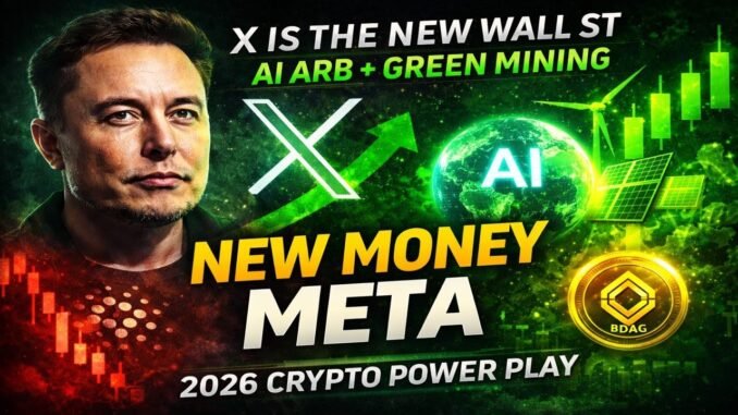 “X Just Flipped the Script: Elon’s New App, AI Crypto Arbitrage & Green Mining Boom (Crypto News)”