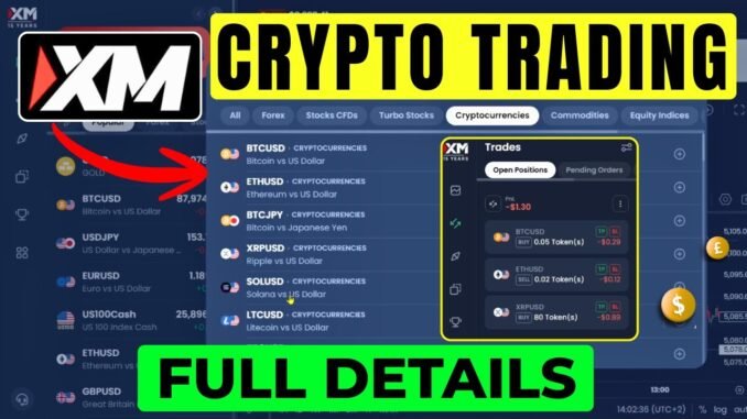 XM Crypto Trading For Beginners | Step By Step Hindi