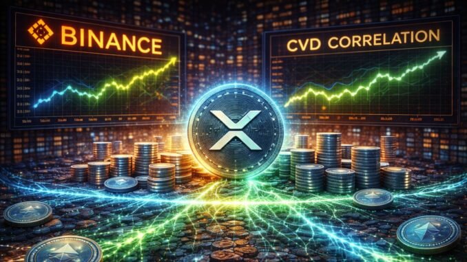 XRP Trend Still Coherent On Binance As CVD Correlation Remains Supportive