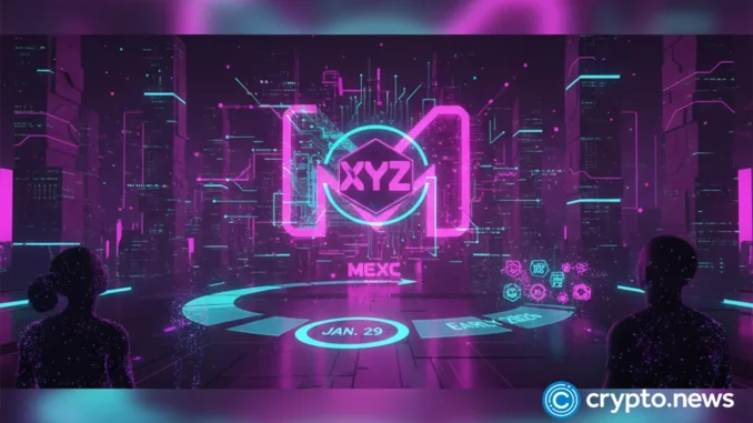 XYZ to list on MEXC on Jan. 29 as crypto people turn attention to new crypto listings in early 2026