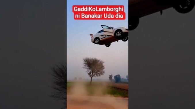 is video ko grok ai se banaya Gaya hai #shorts #aivideo #viral #grokai #grok2 #lemborghini