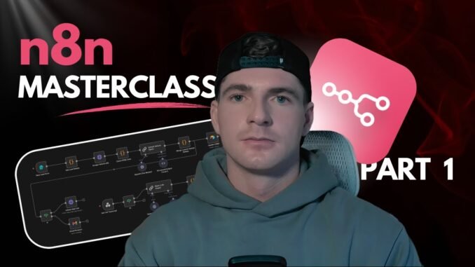 n8n Masterclass 2026: Learn to Build and Sell AI Agents (Part 1)