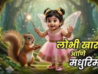लोभी खार आणि मधुरिमा : हरी आजोबाबाबा  - Grok ai Created animation Video