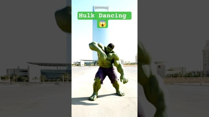 हल्क डांसिंग वीडियो🧐😱🔍#shorts #ai #aishorts #artificialintelligence #nextgenai