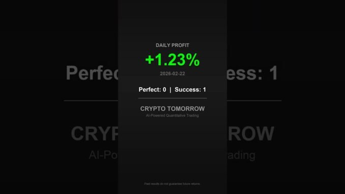 +1 23% in One Day — AI Crypto Results 📈🔥