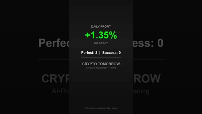 +1 35% in One Day — AI Crypto Results 📈🔥