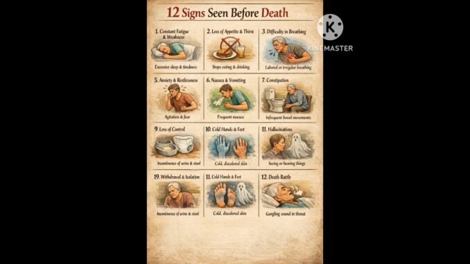 12signs seen before Death||Ai-generated||#news#science#sciencefacts#Ai#gk