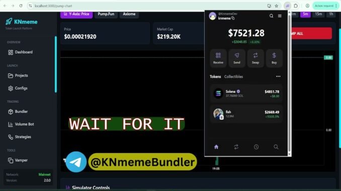 +14850$ Profit on a Meme Coin Launch | Pumpfun RugPull Live