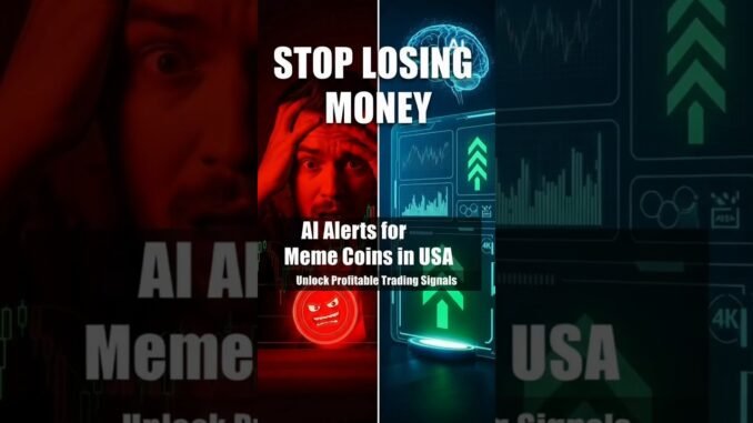 Stop Losing Money! AI Alerts for Meme Coins in USA #memecoin #usashorts #uscrypto #usa #cryptoailab