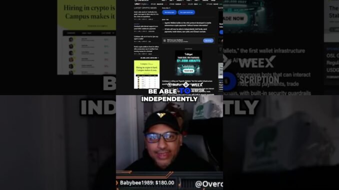 AI Agents Now Control Crypto  The Agentic Wallet Revolution!