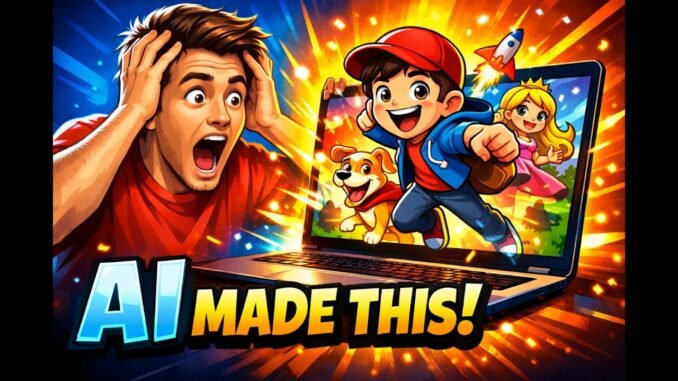 AI Cartoon Generator: Full Tutorial for Beginners(Step-by-Step)