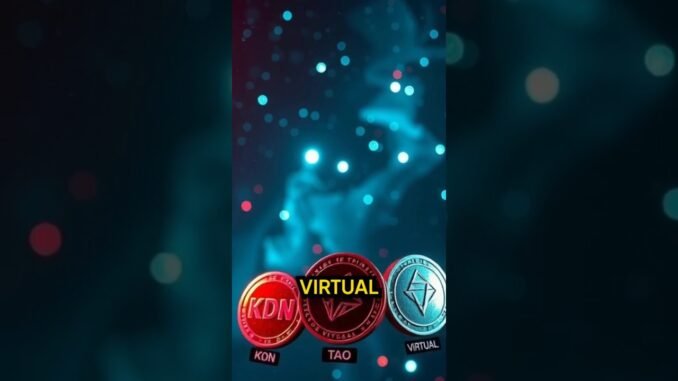 AI Investing: Virtual Tokens Fueling the Future Economy! #shorts #KDNTao #VirtualTokens