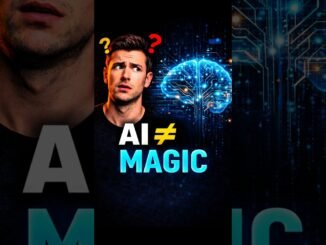 AI Isn’t Magic 🤖 It’s Data, Math & Predictions (Explained Fast) 🤯