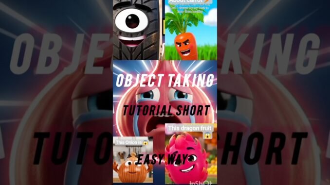 AI Object Talking Tutorial (Beginner to Pro) #shortsfeed Made with Ai.