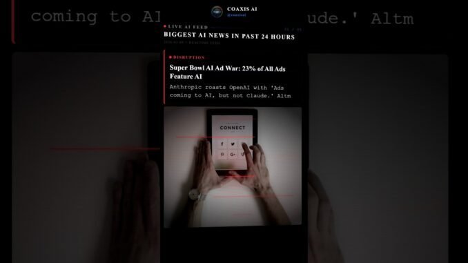 AI Took Over the Super Bowl | 24hr AI News Day 2