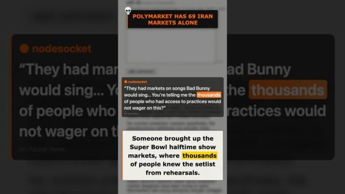 AI catches insider traders on #Polymarket #HackerNews #AI #crypto