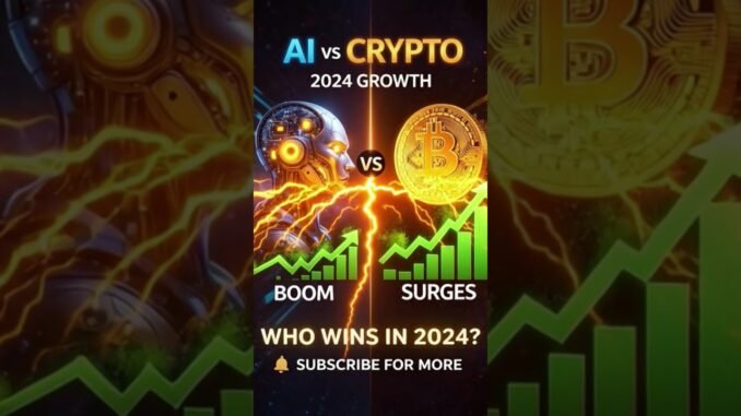 AI vs Crypto in 2024 📊 Which Is Growing Faster? #bitcoin #marketupdate