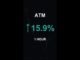 ATM is up 15.9% in 1 hour!⚡February 17, 2026 | #crypto #altcoins #shorts