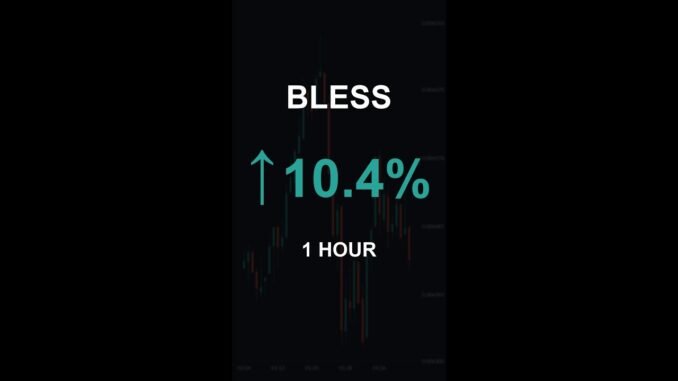 BLESS is up 10.4% in 1 hour!⚡February 12, 2026 | #crypto #altcoins #shorts
