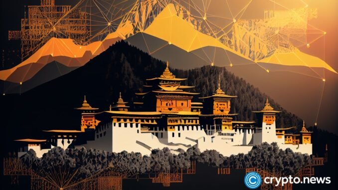Bhutan’s Bitcoin sales enter third straight week with $6.7M BTC bhutan