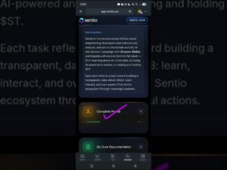🔰Binance Web3 SENTIO (ST) BoosterBooster campaign will live today.#binance #binancewallet #web3