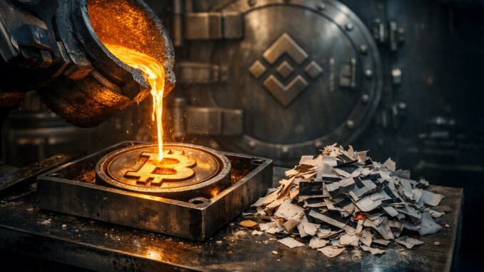 Binance commits to gigantic Bitcoin purchase as an implicit apology Binance commits to gigantic Bitcoin purchase as an implicit apology for October liquidation meltdown