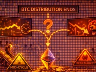 Bitcoin Distribution Ends: Mid-Cycle Pause Or Start Of A Longer Bear Market?