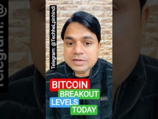 Bitcoin Price Update Today | BTC Market Analysis | Support & Resistance Levels | #techhelpinhindi