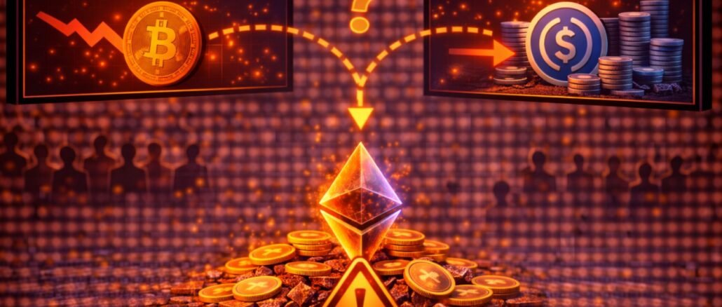 Bitcoin Weakness Persists: Stablecoin Supply Signals Risk-Off Environment