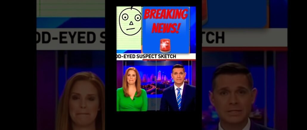 Breaking News #funny #ai #new #news #police #sketch #drawing #share #crime