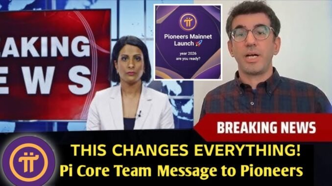 Breaking news! Pi Network is rushing to prepare for the Full open mainnet launch.