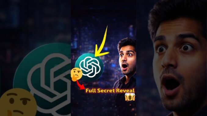 CHAT GPT Full Secret Reveal 😱🤯 #shorts #chatgpt #foctra
