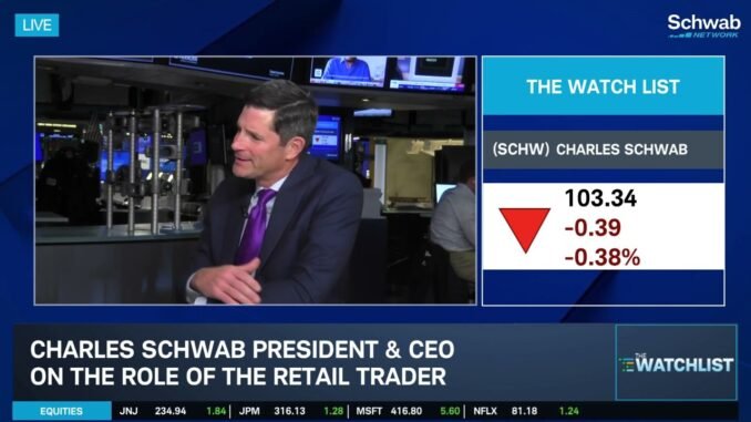 Charles Schwab CEO on Earnings, AI, Crypto & Market Volatility