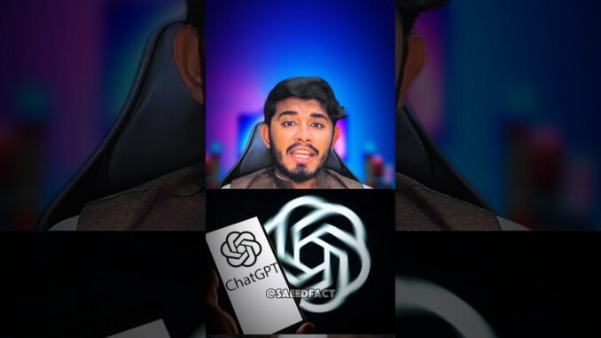 ChatGPT Amazing Fact 🤖 | AI Seconds Mein Answer Kaise Deta Hai? #chatgpt #artificialintelligence