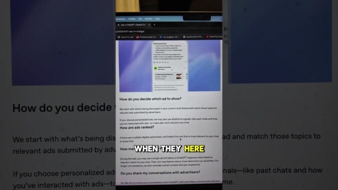 ChatGPT Just Changed Google Ads Forever #shorts