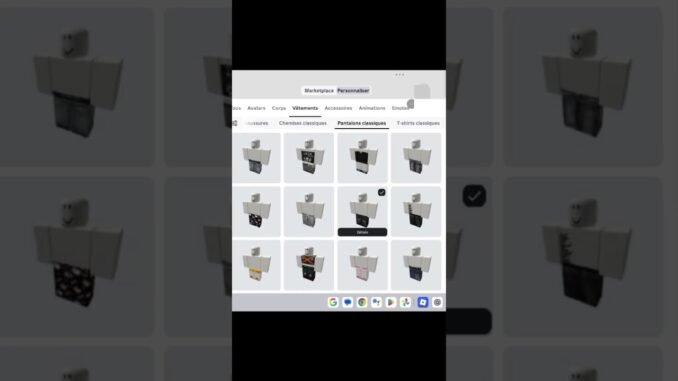 Chatgpt Décide de mon avatar #roblox #rblx #popular #viral