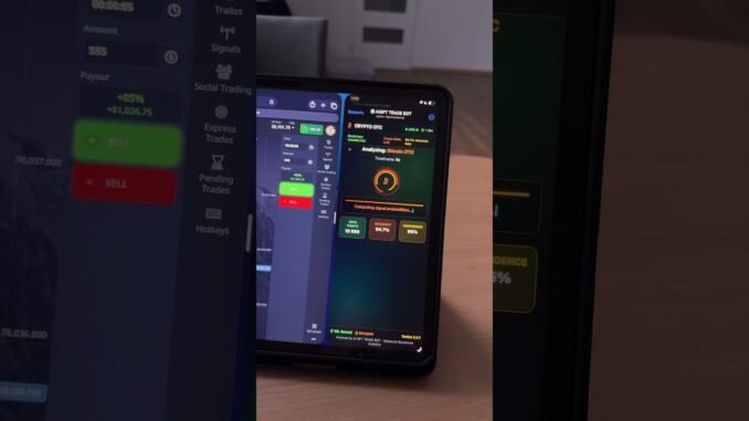 Checking free signals from the Trading Bot (Pocket Option)