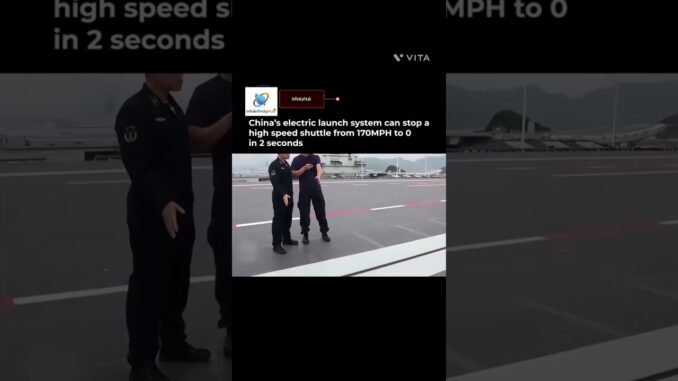 China's latest electric launch system #technews#ainews#techupdates#aiupdate s#innovation#ai#english