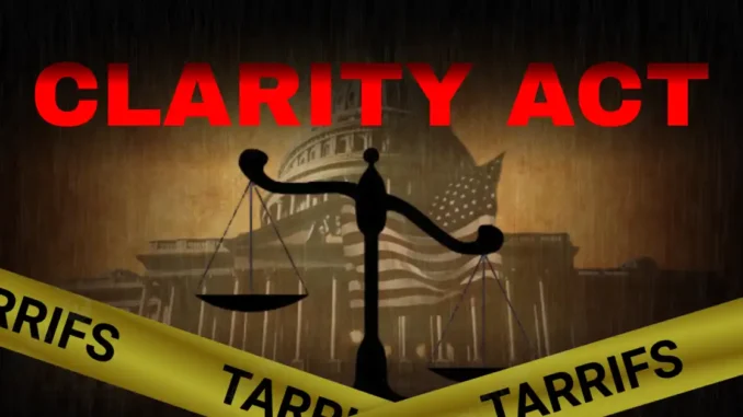 Clarity Act Crypto 2026 Odds Crash as Tariffs Rattle Markets Coinpedia - Fintech & Cryptocurreny News Media