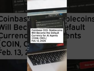 Coinbase CEO: Stablecoins Will Become the Default Currency for AI Agents #COIN #Coinbase #COINStock