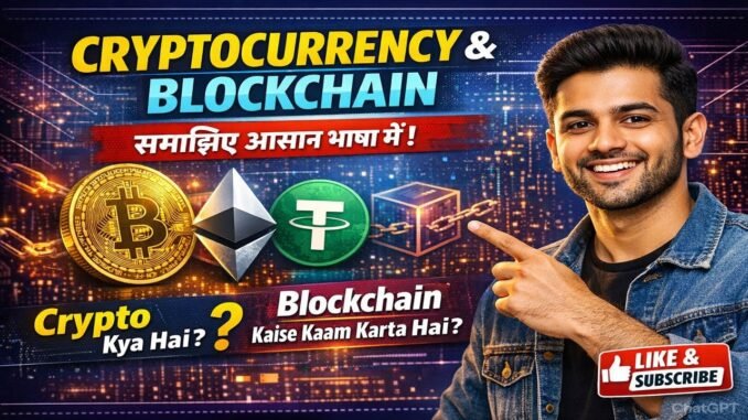 Crypto Currency और Blockchain क्या है? आसान भाषा में समझें | Full Guide