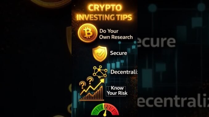 Crypto Investing Tips for Beginners 🚀 Avoid Costly Mistakes! #marketupdate #bitcoin