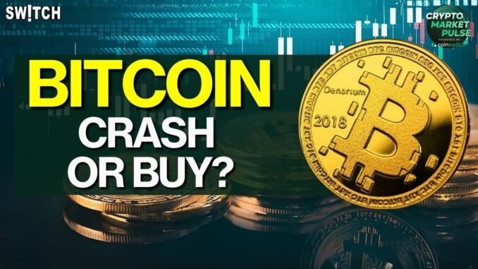 Crypto Market Pulse: BITCOIN: Crash or Buy?। Top News of The Day। Powered by CoinSwitch